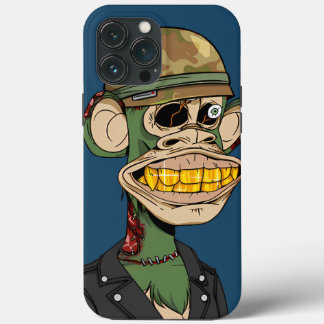Zombie monkey soldier iPhone / iPad case