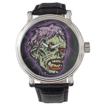 Zombie Monster (shock) Watch by themonsterstore at Zazzle