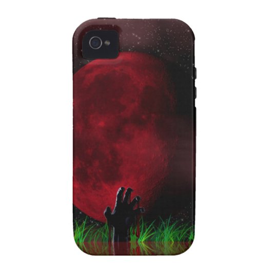Zombie Moon Case-Mate iPhone Case (Back)