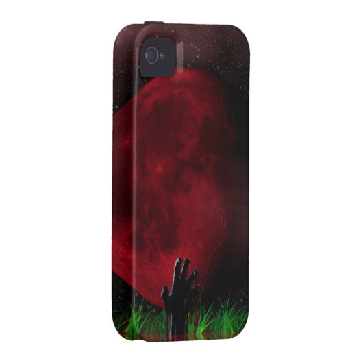 Zombie Moon Case-Mate iPhone Case (Back/Right)