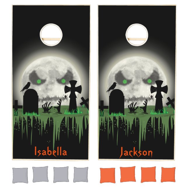 Zombie Moon  Cornhole Set (Set)