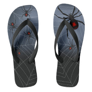 Zombie Moon Flip Flops