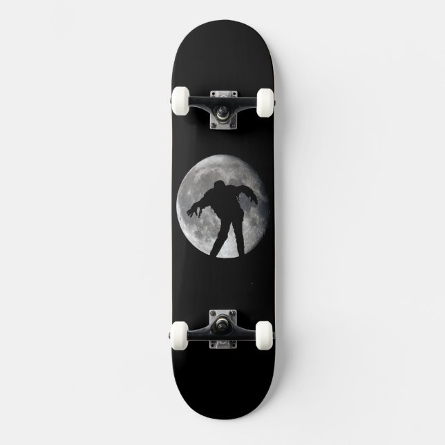 Zombie Moon Skateboard (Front)