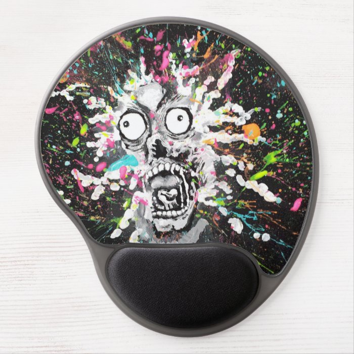 zombie mouse pad gel mousepad