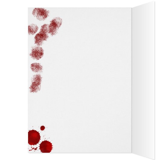 Zombie needs coffee... blank inside cards (Inside (Left))