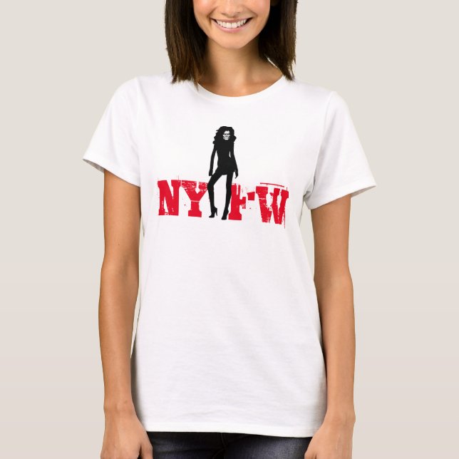 Zombie New York Fashion Week T-Shirt (Front)