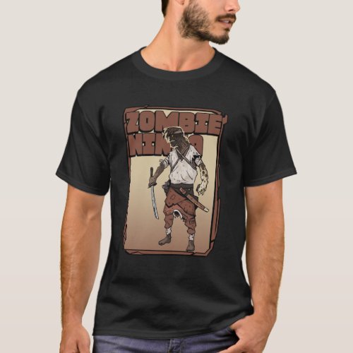 Zombie Ninja original character T_Shirt