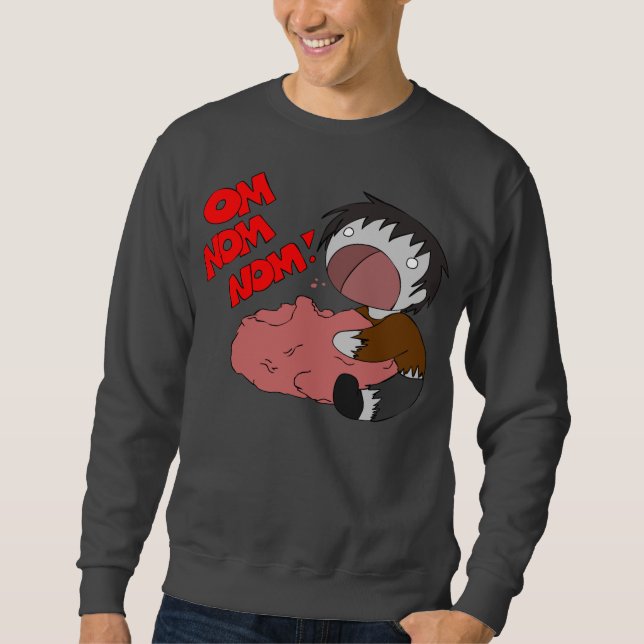Zombie Nom Sweatshirt (Front)