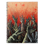 Zombie Notebook at Zazzle