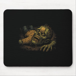 Zombie Npc Teag - Funny Tea G Gamer Meme Halloween Mouse Pad