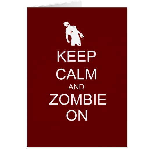 zombie on cards (Front)