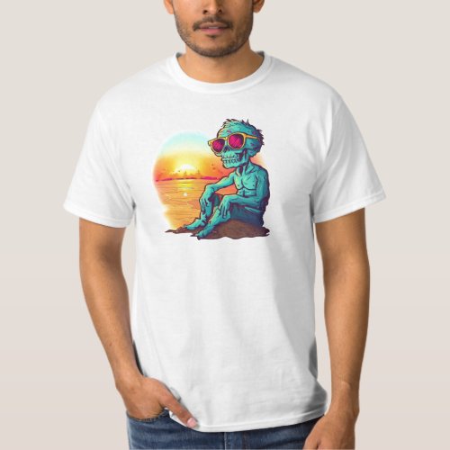 Zombie on the Beach T_Shirt