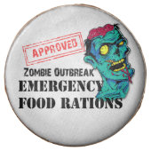 Zombie Outbreak Emergency Food Custom Oreo Cookies (Front)