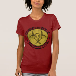 Zombie Awareness Organizationtravelling Team Jersey T-Shirt Design