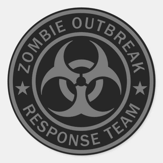 Zombie Outbreak Response Team Sticker Decal Self Adhesive Vinyl - Foto 3