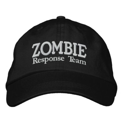 Zombie Outbreak Response Team Embroidered Baseball Hat