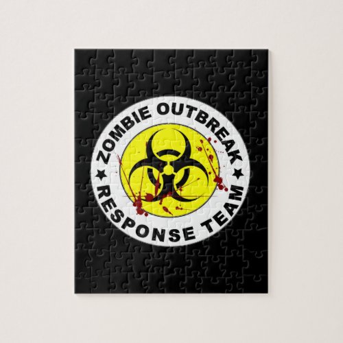 Zombie Outbreak Response Team Jigsaw Puzzle