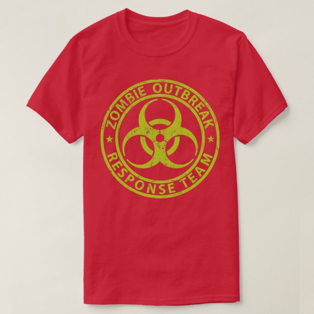 Zombie Outbreak Response Team T-Shirt (Design Front)