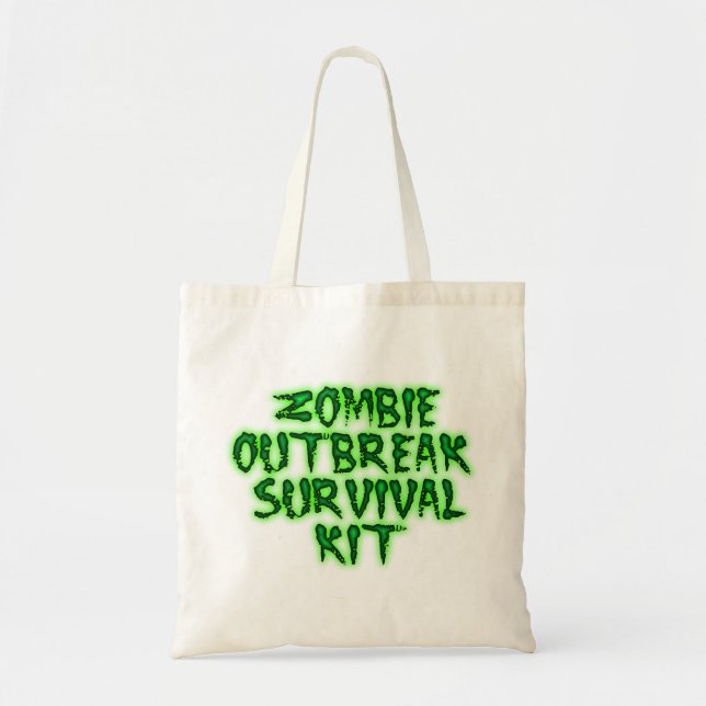 zombie outbreak survival kit tote (Front)