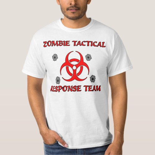 Zombie Outbreak Tactical Response Team Tees