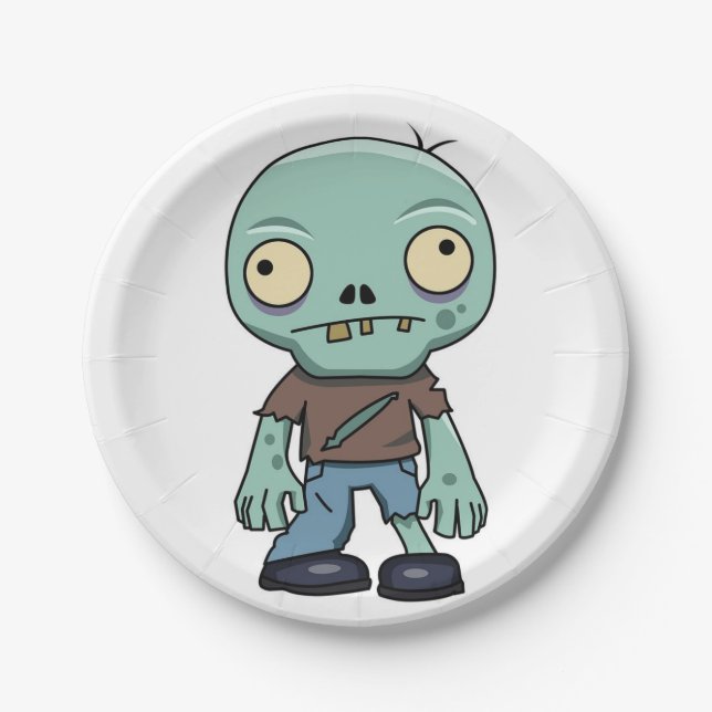 Zombie Paper Plates (Front)