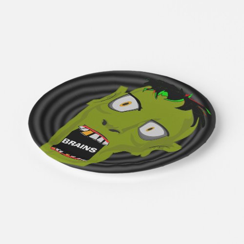 Zombie Paper Plates