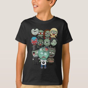 Zombie Parade T-shirt by SkunkStore at Zazzle