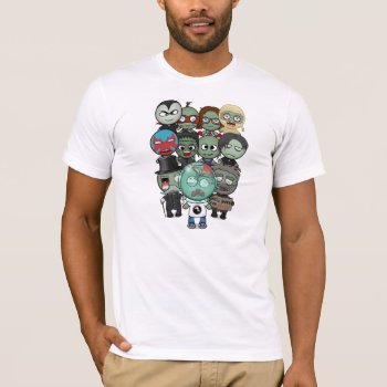 Zombie Parade T-shirt by SkunkStore at Zazzle