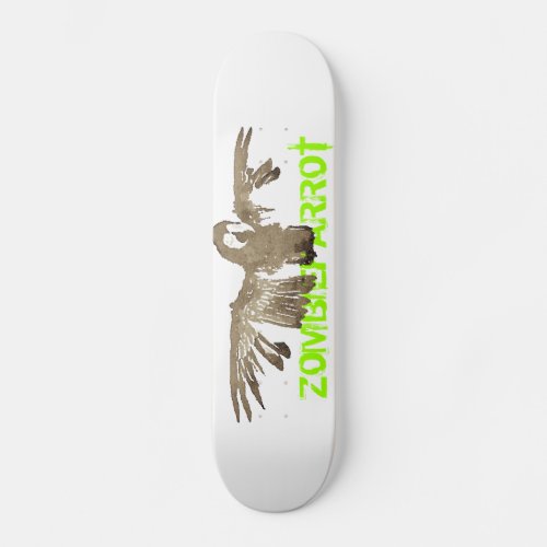 Zombie Parrot Skateboard