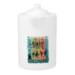 Zombie Party, Halloween Teapot