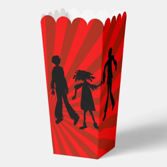 Zombie Party Tall Favor Box (Front)