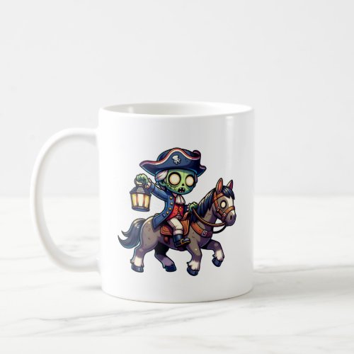 Zombie Paul Reveres Ride Coffee Mug