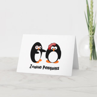 Zombie Penguin Card