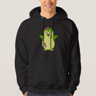 Zombie Penguin Halloween Animal Cute Monster Graph Hoodie