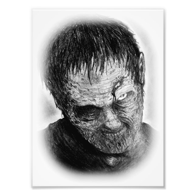 zombie photo print (Front)