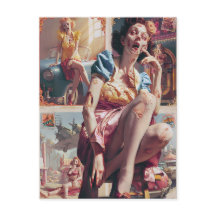 Zombie Pin-Up I