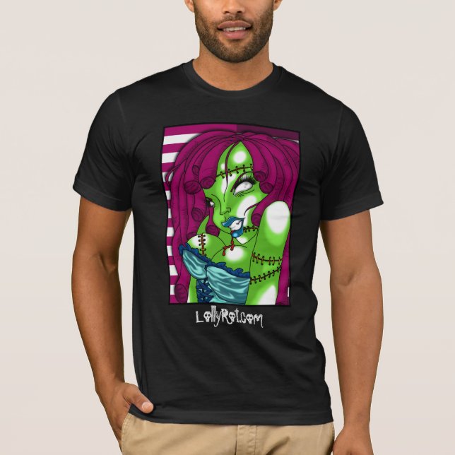 Zombie Pin-up T-Shirt (Front)