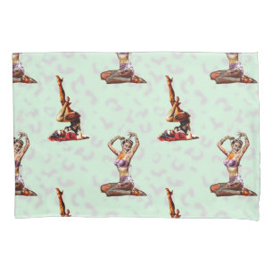 Zombie Pin Ups Pillow Case