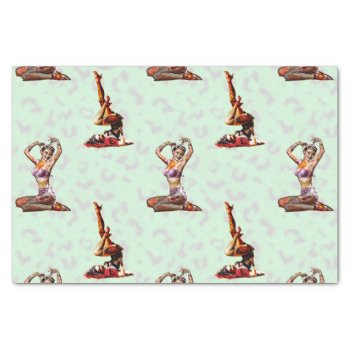 Zombie Pin Ups Tissue Paper by EndlessVintage at Zazzle