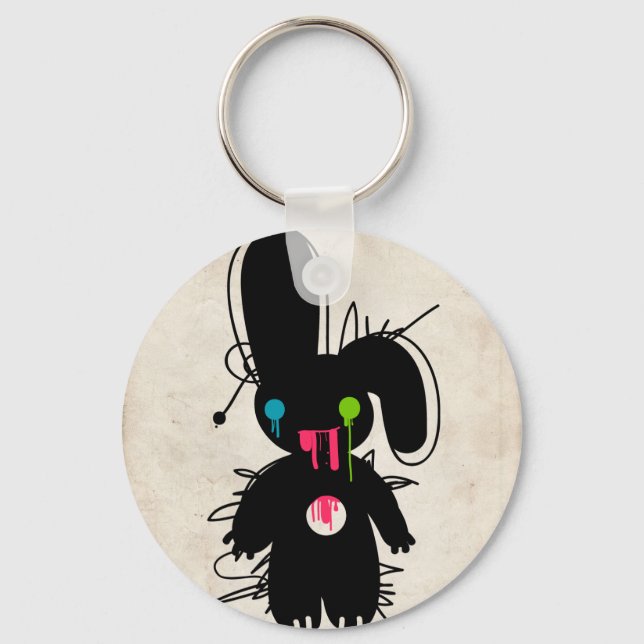 Zombie Piñata Keychain (Front)