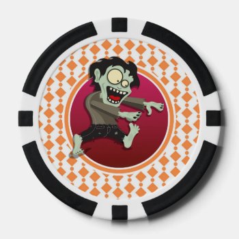 Zombie Poker Chips by doozydoodles at Zazzle