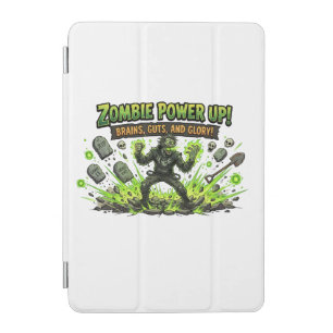 Zombie Power Up Gamer Graphic iPad Mini Cover