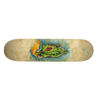 ZOMBIE PRAYING HANDS SKATEBOARD DECK