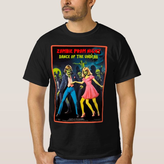 Zombie prom night: dance of the undead T-Shirt (Front)