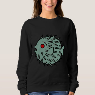 Zombie Pufferfish Sweatshirt