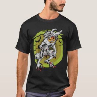 Zombie Rabbit Halloween Ghoulish Scary Spooky Horr T-Shirt