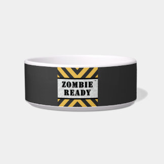 Zombie Ready Cat Bowl