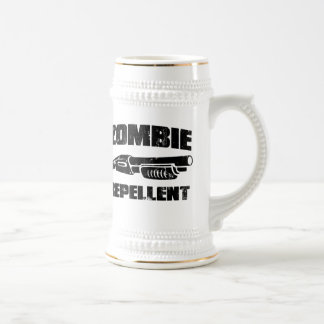 zombie repellent - the shotgun beer stein
