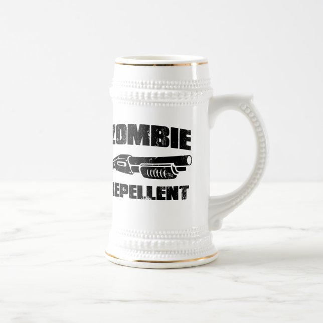 zombie repellent - the shotgun beer stein (Right)