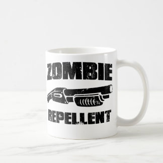 zombie repellent - the shotgun coffee mug